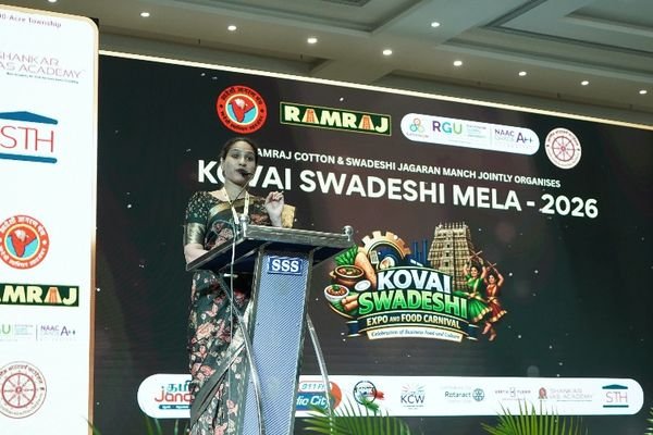 MSME மாநாட்டில் சிறப்புரை — பிரேக்ஷா தேஜ் (இந்திய அரசின் முதன்மை அறிவியல் ஆலோசகர் அலுவலகம்)