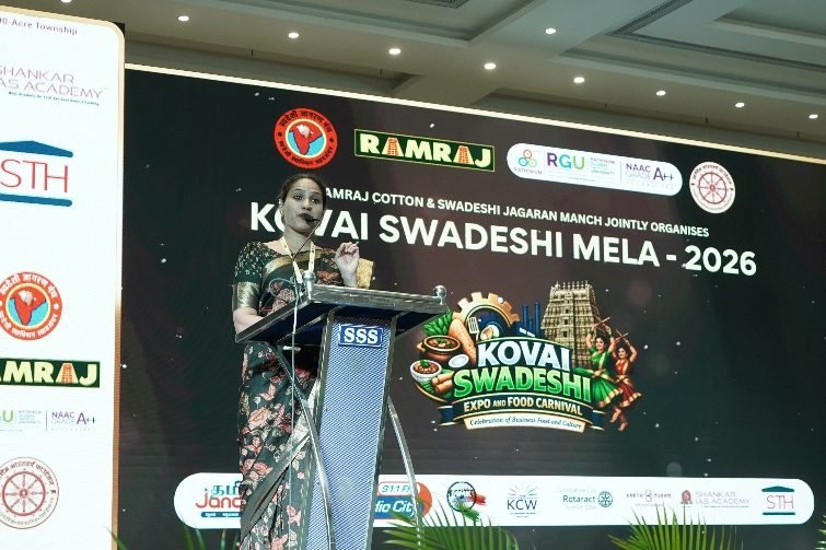 MSME மாநாட்டில் சிறப்புரை — பிரேக்ஷா தேஜ் (இந்திய அரசின் முதன்மை அறிவியல் ஆலோசகர் அலுவலகம்)